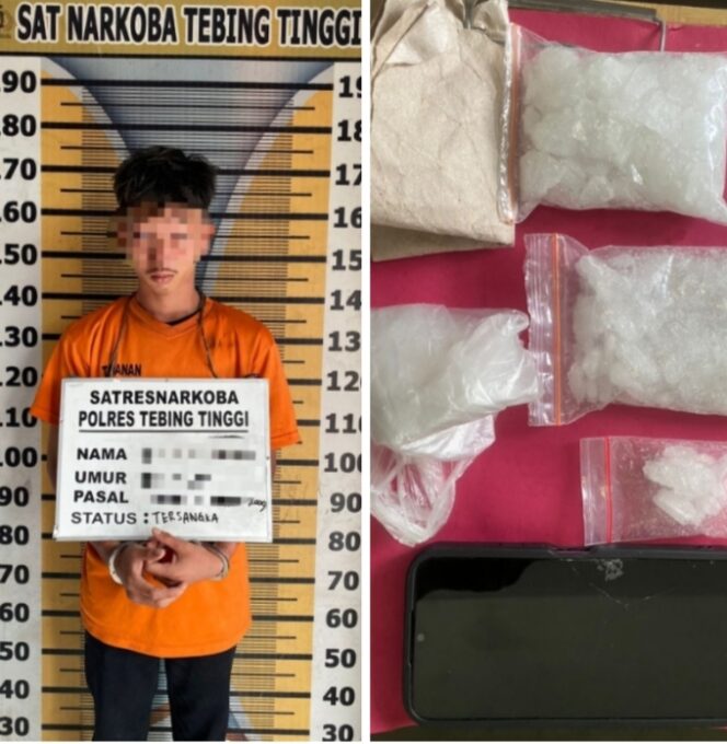 
					Polres Tebing Tinggi Ungkap Peredaran Narkoba, 162 Gram Sabu Berhasil Diamankan