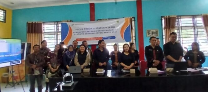 
					BPS Kabupaten Pakpak Bharat Bersama Pemerintah Pakpak Bharat Melaksanakan Focus Grup Diskusi Persiapan Evaluasi Penyelenggaraan Statistik Sektoral