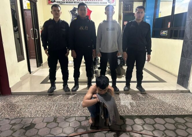 
					Patroli Polrestabes Medan Sigap Tanggapi Laporan Masyarakat dan Amankan Pelaku Kejahatan Jalanan