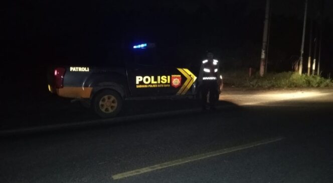 
					Personil Sat Samapta Polres Batu Bara Melaksanakan Giat Patroli Kota Presisi Blue Light Roda-4, guna mengantisipasi terjadinya 3C dan kejahatan