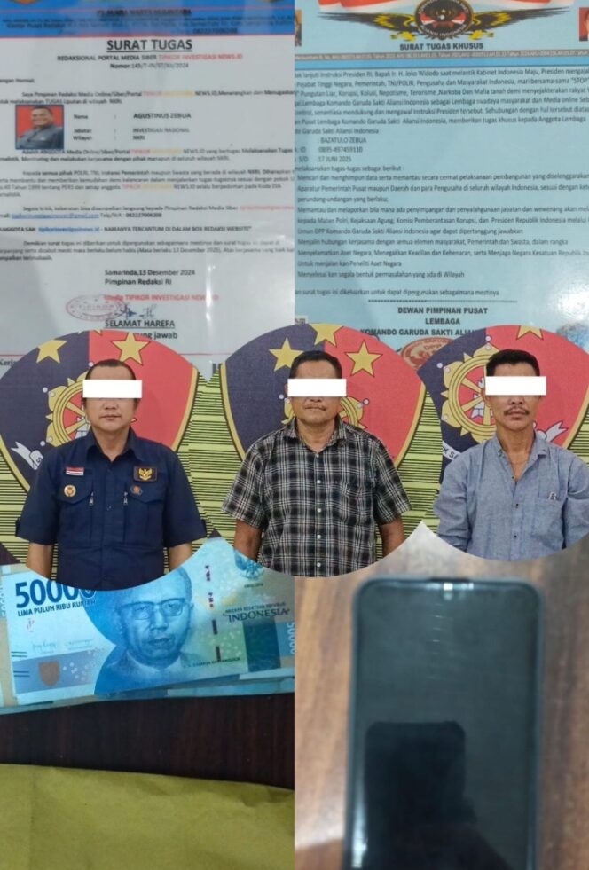 
					Tiga Oknum LSM Pemerasan dengan Modus Pemantauan Dana BOS Sekolah