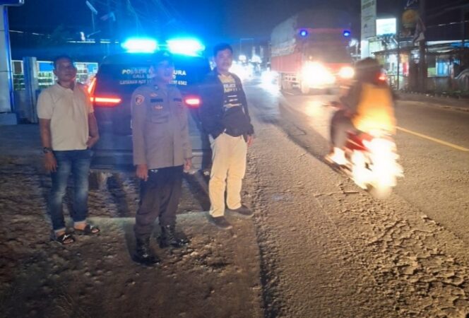 
					Polsek Indrapura Melaksanakan Patroli  Malam Antisipasi Gangguan Kamtibmas Sasaran Balap Liar, Begal, Tawuran