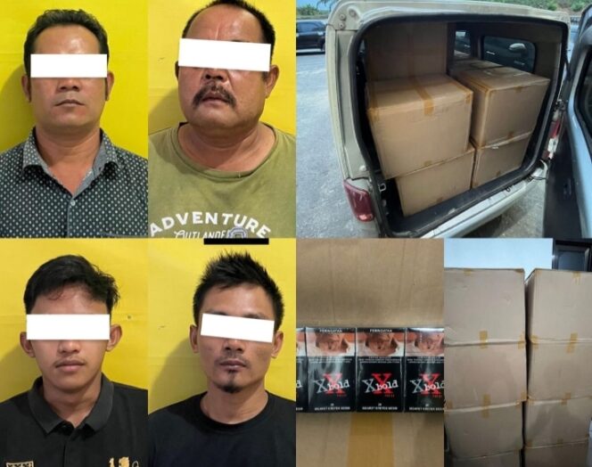 
					Polres Labuhanbatu Selatan Bongkar Sindikat Rokok Pita Cukai Palsu, Empat Pelaku Ditangkap