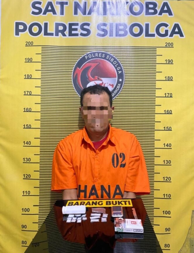 
					Polres Sibolga Ringkus  Pengedar Sabu