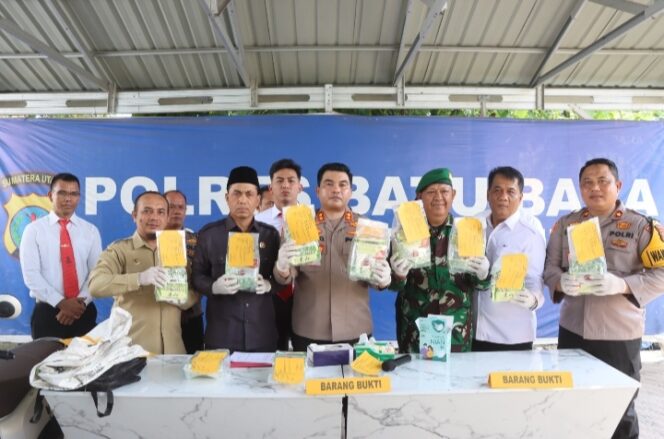 
					Polres Batubara Gelar Pers Release Penangkapan Narkoba