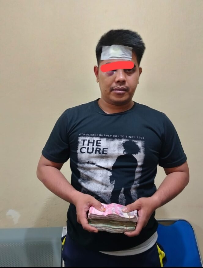 
					Pencuri Uang Rp12 Juta di Indomaret Batu Bara Diamuk Massa, Polisi Langsung Amankan Pelaku