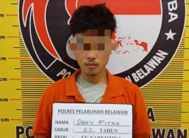 
					Sat Narkoba Polres Pelabuhan Belawan Tangkap Pengedar Shabu di Komplek UKA