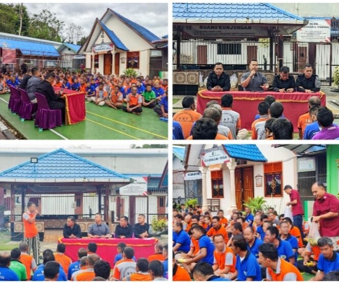 
					Jelang Bulan Suci Ramadhan 1446 H, Rutan Tarutung Gelar Pengarahan kepada WBP Terkait Pelaksanaan Puasa Serta Sosialisasi Pemberian Amnesti dan Efisiensi Anggaran