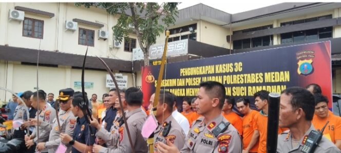 
					Jelang Ramadhan 2025 Kapolrestabes Medan Ungkap Sejumlah kasus Pencurian