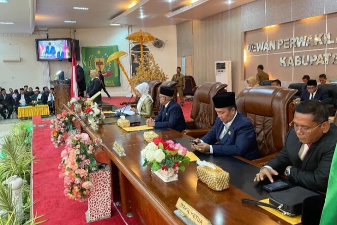 
					DPRD Langkat Gelar Paripurna Perdana Syah Afandin Sebagai Bupati Langkat