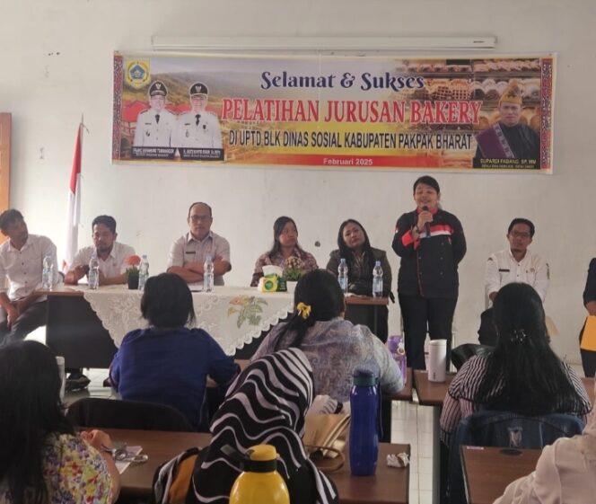 
					Pemkab Pakpak Bharat Melalui Dinas Sosial Membuka Pelaksanaan Pelatihan Unit Kompetensi program Jurusan Bakery Dan Menjahit
