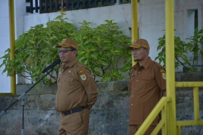 
					Pagi Ini Segenap Aparatur Pemerintah Kabupaten Pakpak Bharat Bergegas Mengikuti Apel Dipimpin Oleh Sekertaris Daerah