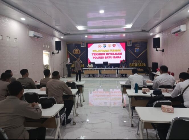 
					Polres Batu Bara Gelar Pelatihan Fungsi Intelkam