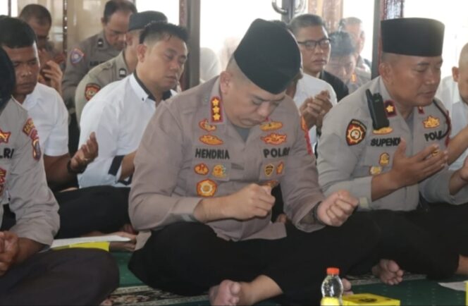 
					Wujud Syukur dan Pengabdian, Polresta Deli Serdang Gelar Doa Bersama HUT Bhayangkara ke-79