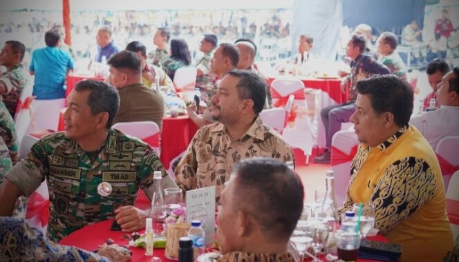 
					Bupati Pakpak Bharat Menghadiri Perayaan Ulang Tahun Ke-75 Kodam I/BB Di Medan