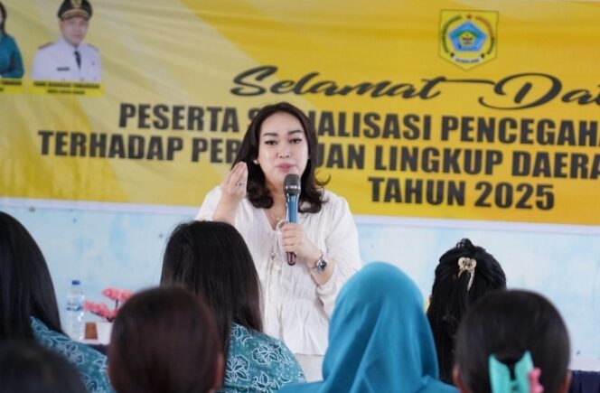 
					Ketua TP PKK Pakpak Bharat Mensosialisasikan Upaya Pencegahan Dalam Rumah Tangga