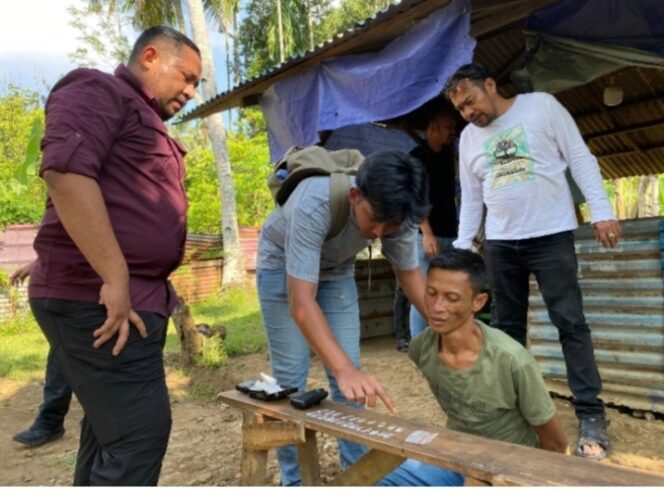 
					Polrestabes Medan Gerebek Sarang Narkoba di Desa Durin Simbelang, 26 Paket Sabu Diringkus
