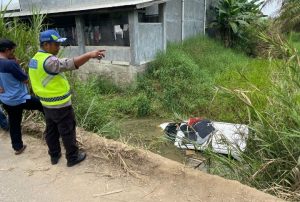 Mobil Avanza Terjun ke Sungai di Sergai, Dua Orang Meninggal Dunia